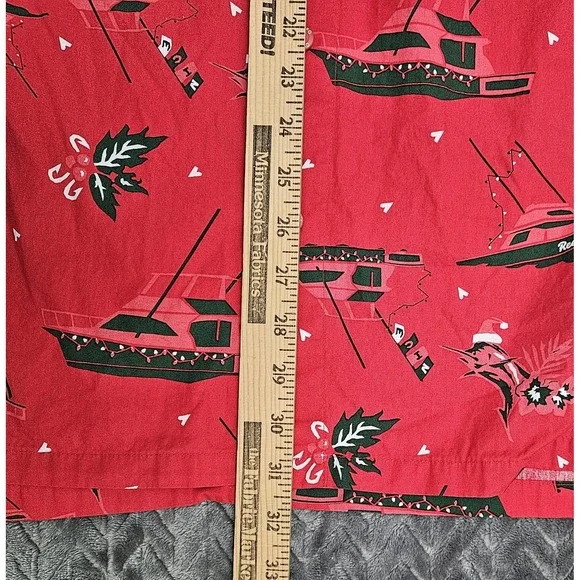 Columbia PFG Fishing Shirt Holiday Trollers Best Christmas Size 3X Big &‎ Tall - Picture 6 of 6